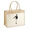 Cotton Pocket Jute Shopper Thumbnail