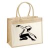 Cotton Pocket Jute Shopper Thumbnail