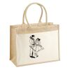 Cotton Pocket Jute Shopper Thumbnail