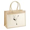 Cotton Pocket Jute Shopper Thumbnail