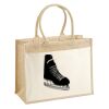 Cotton Pocket Jute Shopper Thumbnail