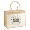 Cotton Pocket Jute Shopper Thumbnail