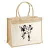 Cotton Pocket Jute Shopper Thumbnail