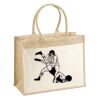 Cotton Pocket Jute Shopper Thumbnail