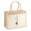 Cotton Pocket Jute Shopper Thumbnail