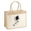 Cotton Pocket Jute Shopper Thumbnail
