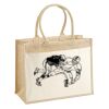 Cotton Pocket Jute Shopper Thumbnail