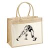 Cotton Pocket Jute Shopper Thumbnail