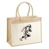 Cotton Pocket Jute Shopper Thumbnail