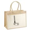 Cotton Pocket Jute Shopper Thumbnail