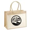 Cotton Pocket Jute Shopper Thumbnail