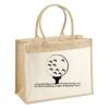 Cotton Pocket Jute Shopper Thumbnail