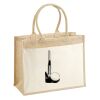 Cotton Pocket Jute Shopper Thumbnail