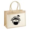 Cotton Pocket Jute Shopper Thumbnail