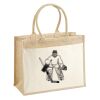 Cotton Pocket Jute Shopper Thumbnail