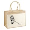 Cotton Pocket Jute Shopper Thumbnail