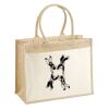 Cotton Pocket Jute Shopper Thumbnail