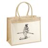 Cotton Pocket Jute Shopper Thumbnail
