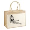Cotton Pocket Jute Shopper Thumbnail