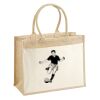 Cotton Pocket Jute Shopper Thumbnail