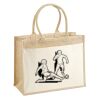 Cotton Pocket Jute Shopper Thumbnail