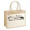 Cotton Pocket Jute Shopper Thumbnail