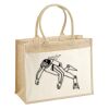 Cotton Pocket Jute Shopper Thumbnail