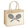 Cotton Pocket Jute Shopper Thumbnail