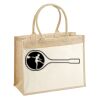 Cotton Pocket Jute Shopper Thumbnail