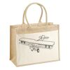 Cotton Pocket Jute Shopper Thumbnail