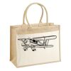 Cotton Pocket Jute Shopper Thumbnail