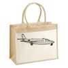 Cotton Pocket Jute Shopper Thumbnail