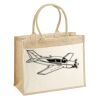 Cotton Pocket Jute Shopper Thumbnail