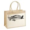 Cotton Pocket Jute Shopper Thumbnail