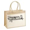 Cotton Pocket Jute Shopper Thumbnail