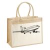 Cotton Pocket Jute Shopper Thumbnail