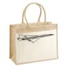 Cotton Pocket Jute Shopper Thumbnail