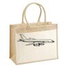 Cotton Pocket Jute Shopper Thumbnail
