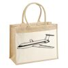Cotton Pocket Jute Shopper Thumbnail