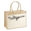 Cotton Pocket Jute Shopper Thumbnail