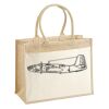 Cotton Pocket Jute Shopper Thumbnail