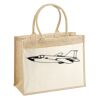 Cotton Pocket Jute Shopper Thumbnail