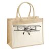 Cotton Pocket Jute Shopper Thumbnail