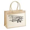 Cotton Pocket Jute Shopper Thumbnail