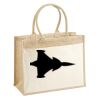 Cotton Pocket Jute Shopper Thumbnail