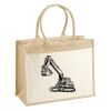Cotton Pocket Jute Shopper Thumbnail
