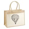 Cotton Pocket Jute Shopper Thumbnail