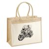 Cotton Pocket Jute Shopper Thumbnail