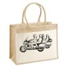 Cotton Pocket Jute Shopper Thumbnail
