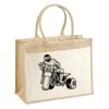 Cotton Pocket Jute Shopper Thumbnail